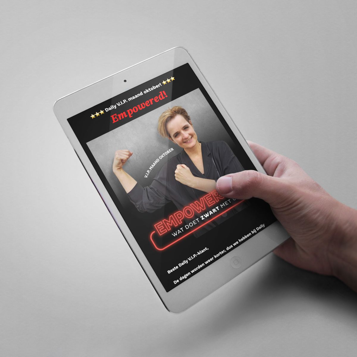240606-Daily-womens-wear-VIP-maand-Oktober-Empowered-mailchimp-nieuwsbrief